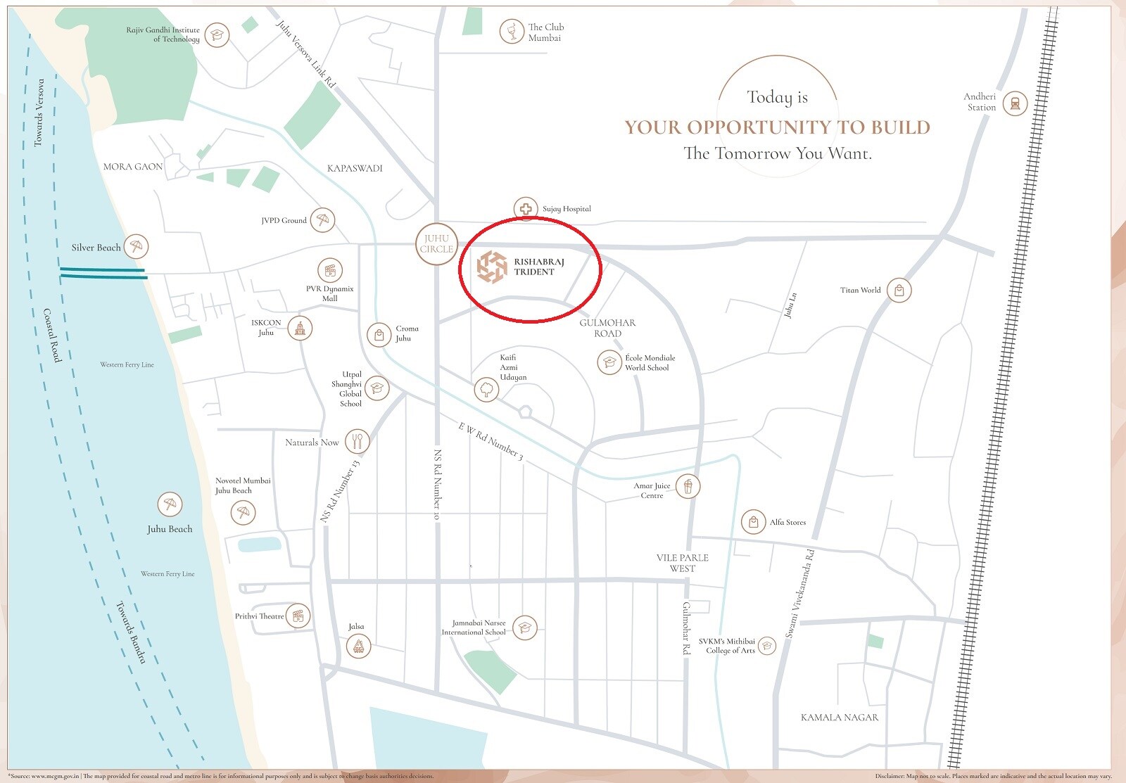 H Rishabraj Trident Location Image