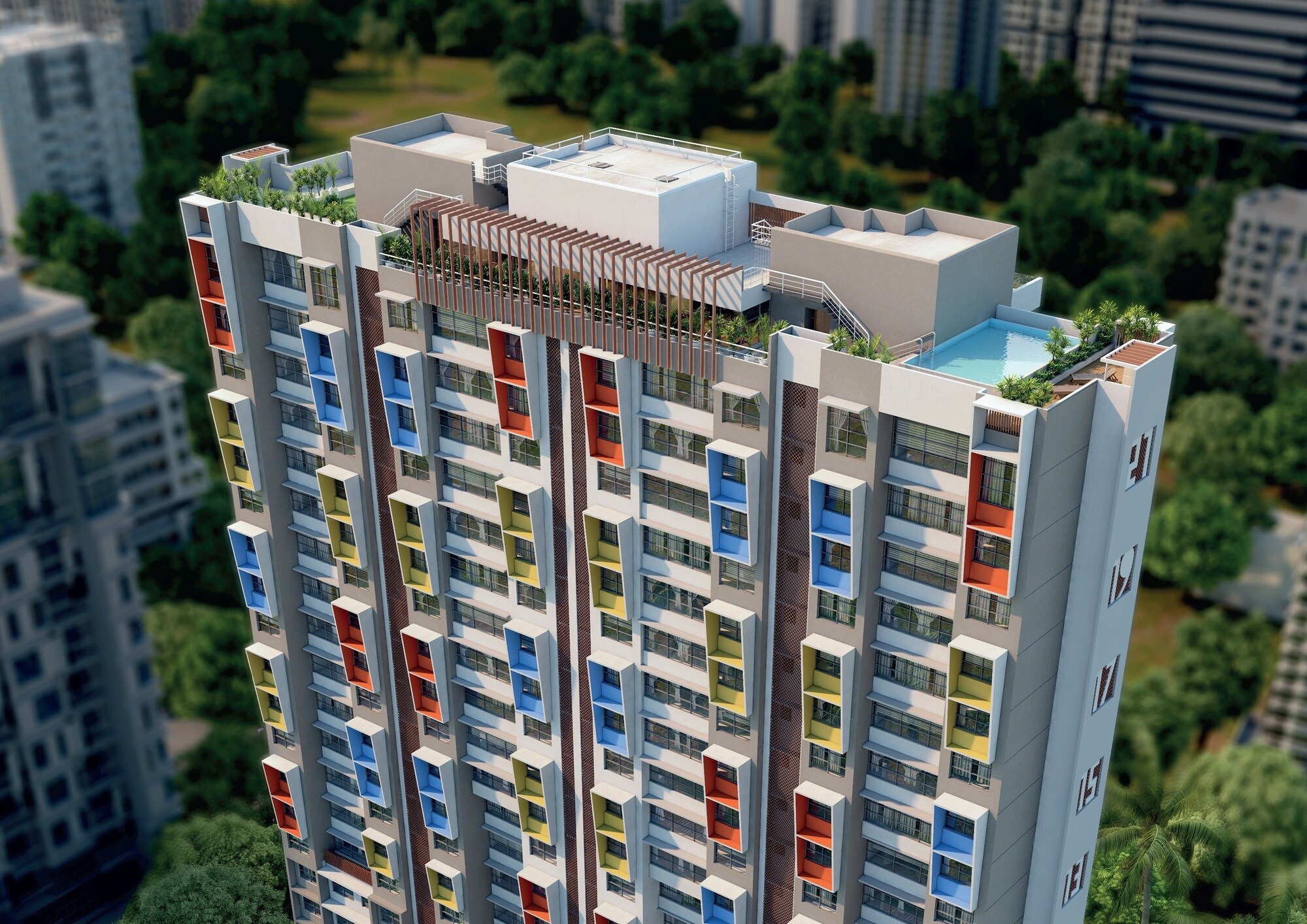 Harasiddh Manasarovar Apartment Exteriors