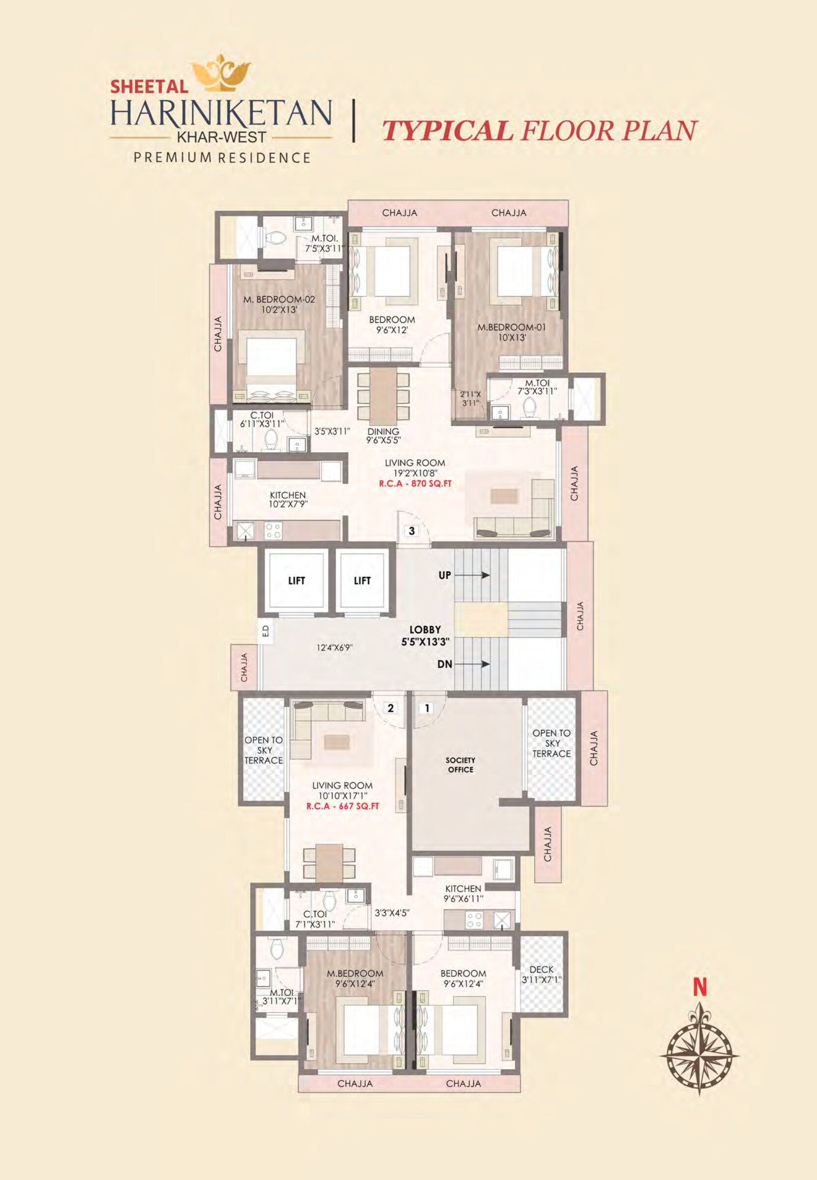 Hari Niketan Floor Plans