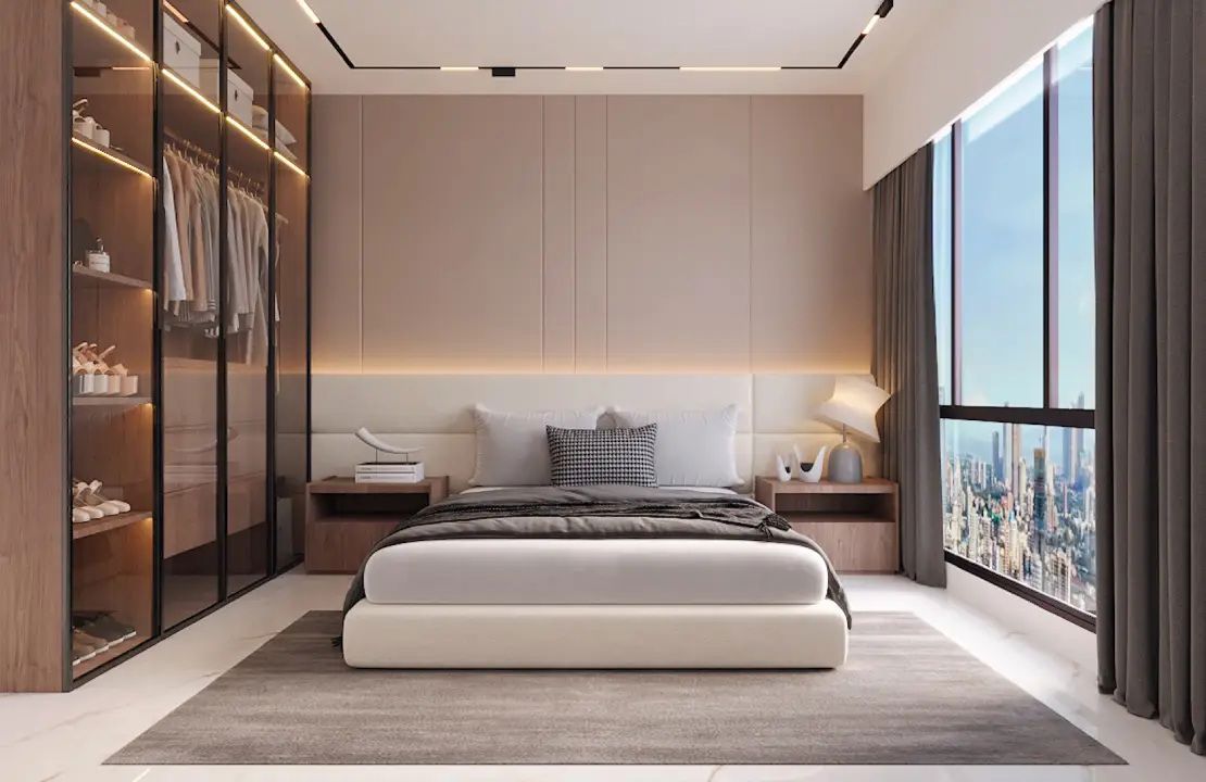 Harsh Oasis Apartment Interiors