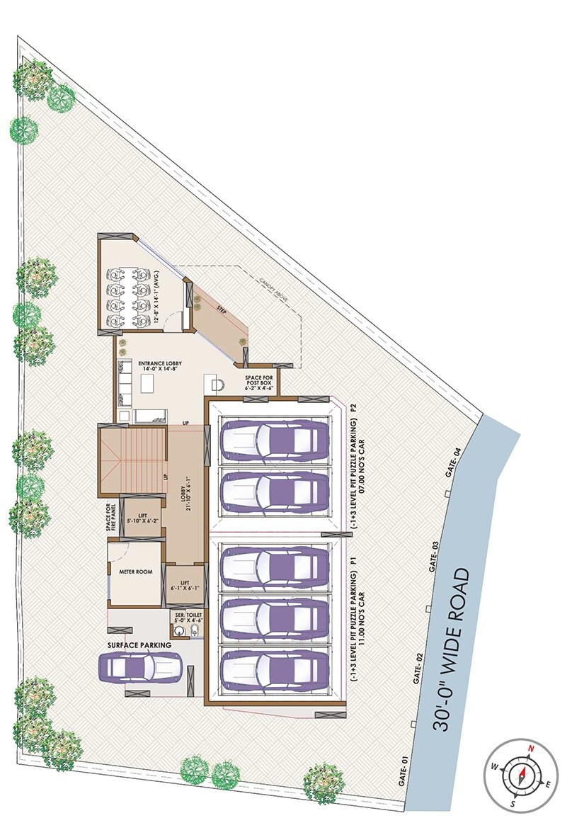 Harshail Emerald Floor Plans 2