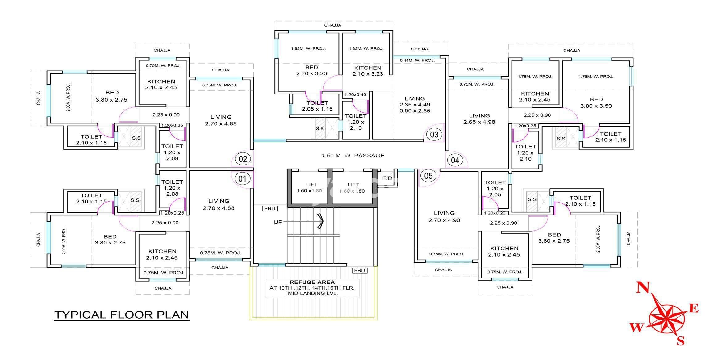Haware Grand Edifice Floor Plans 1