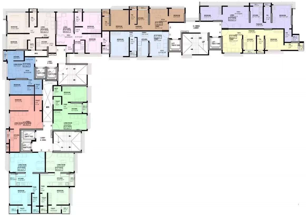 Haware Intelligentia Axis Floor Plans