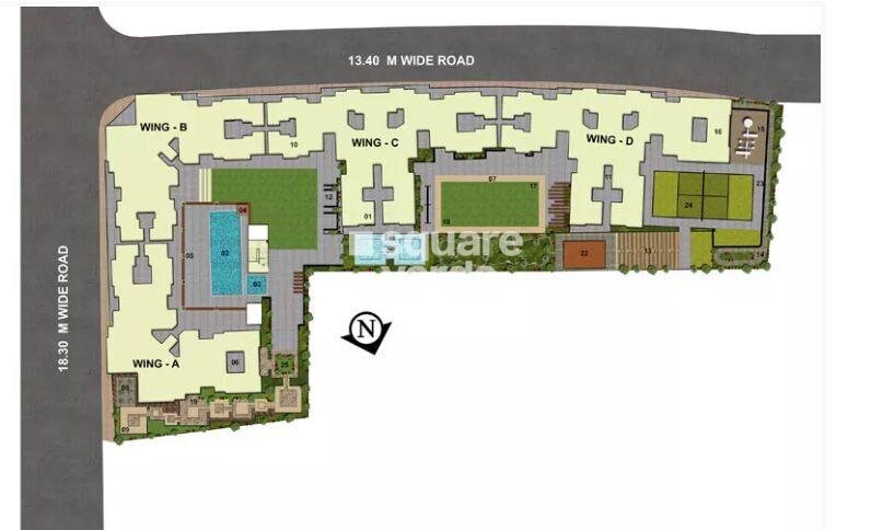 HDIL Majestic Tower Master Plan 1
