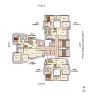 HDIL Metropolis Residences Floor Plans