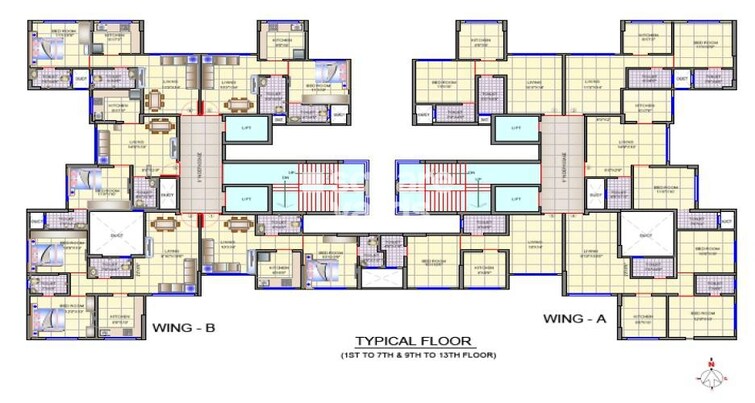 HDIL Premier Exotica Floor Plans 2