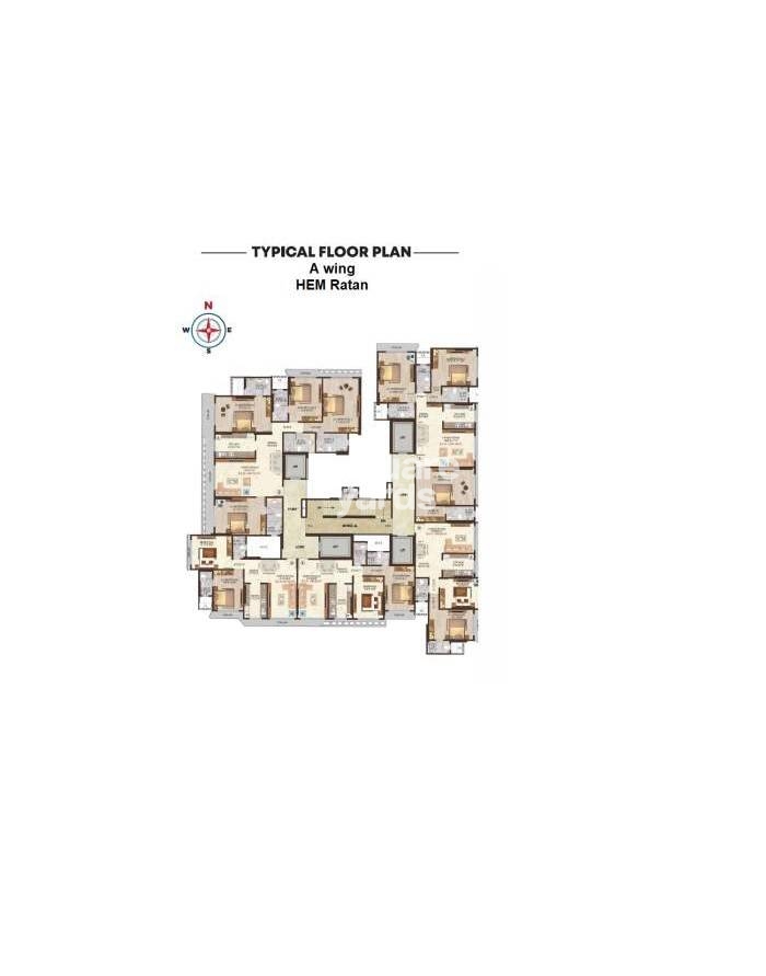 Hem Ratan Apartment Floor Plans