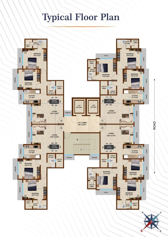 Heritage Madhur Milan Floor Plans