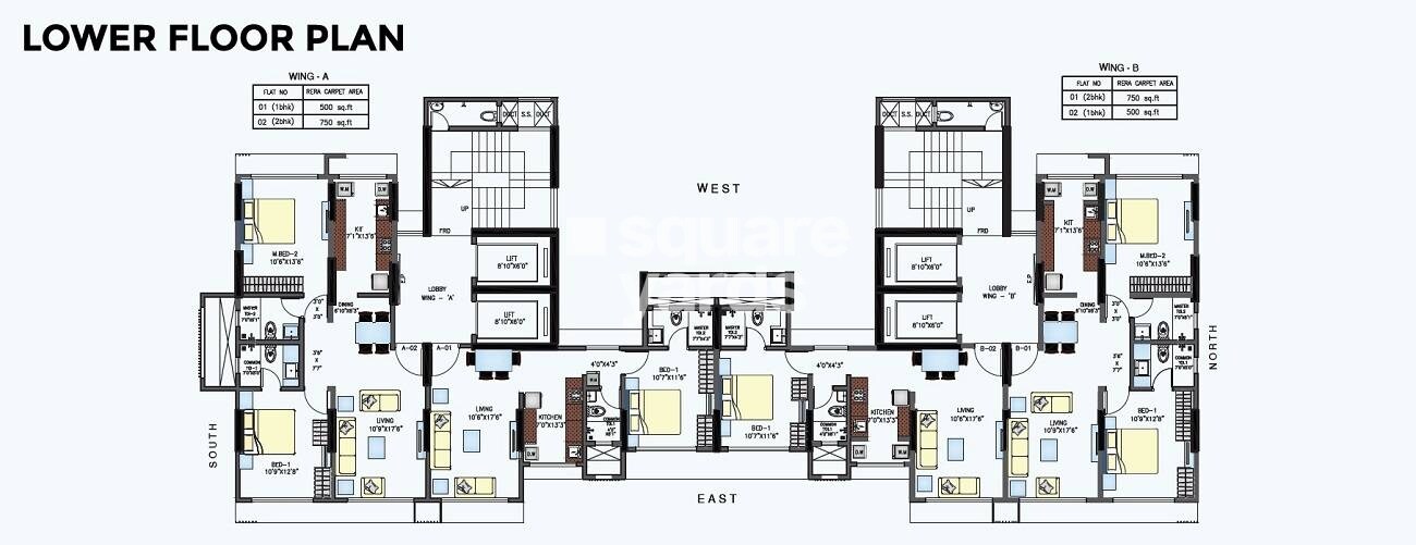 Hetali Blessings Floor Plans 1