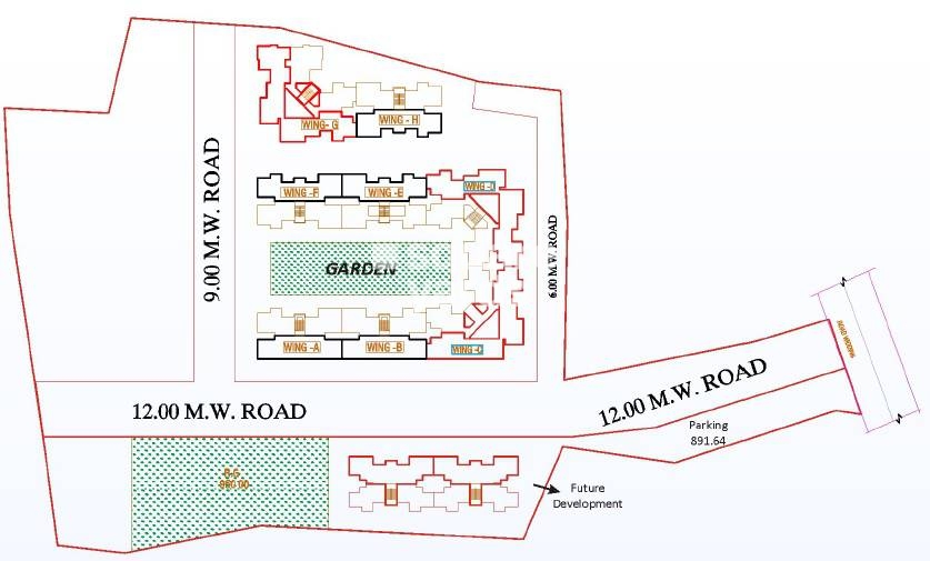 HGL Nand Dham Complex Master Plan Image