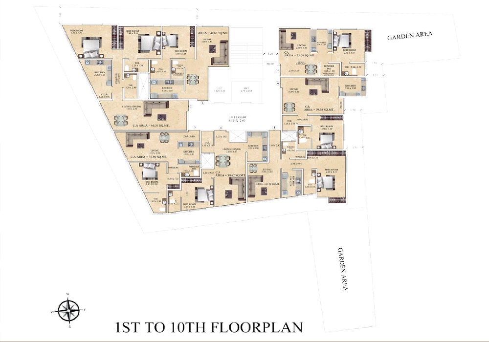 HIL Sapphire Floor Plans