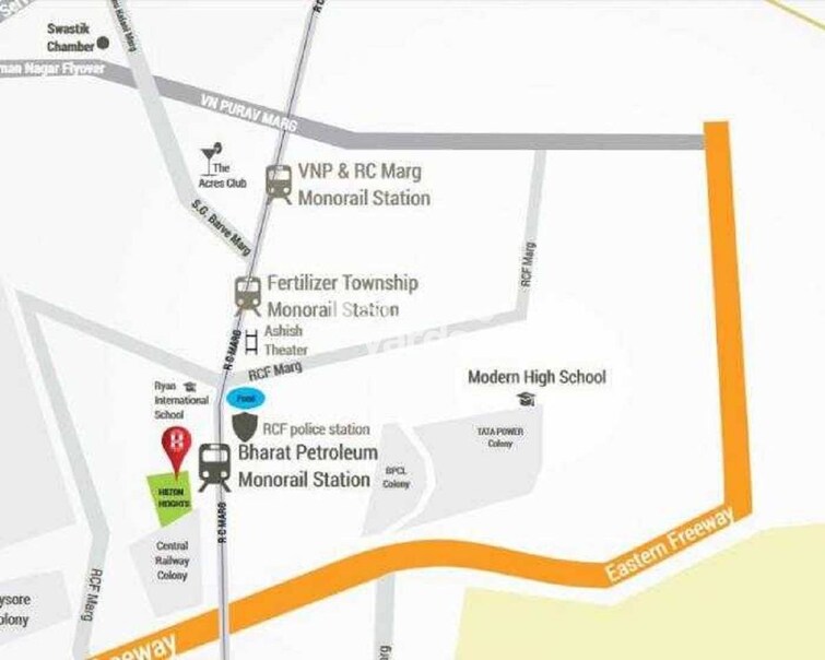 Hilton Heights Location Image