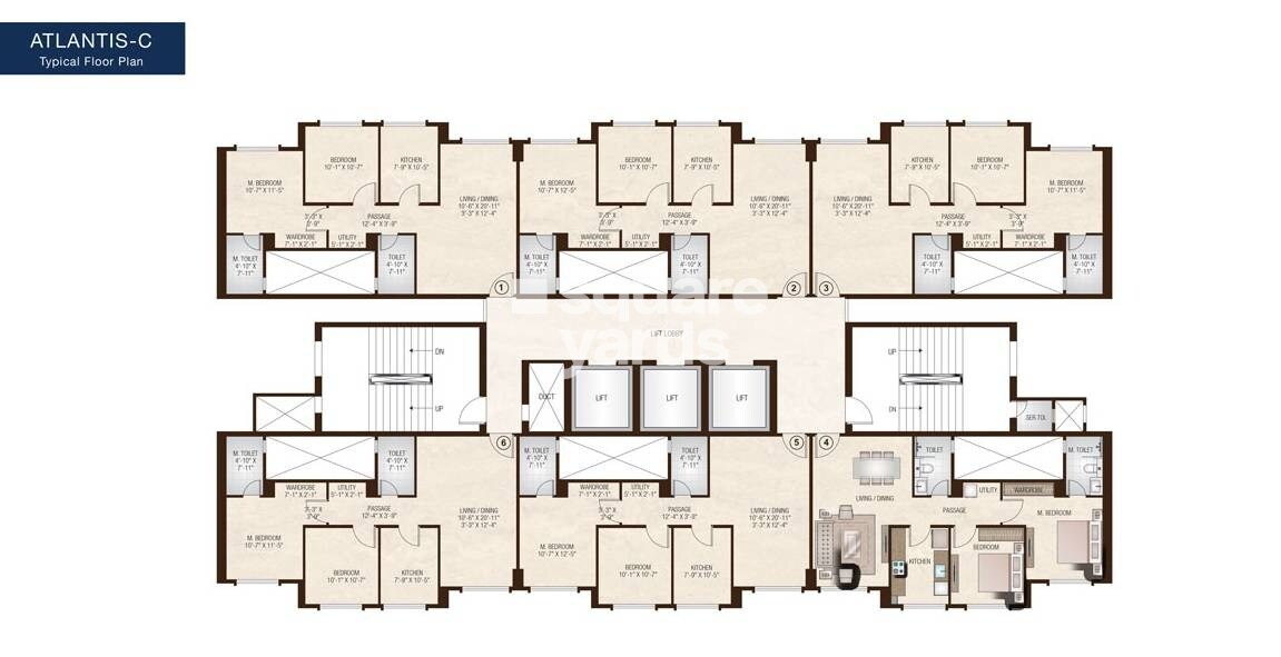 Hiranandani Atlantis Floor Plans