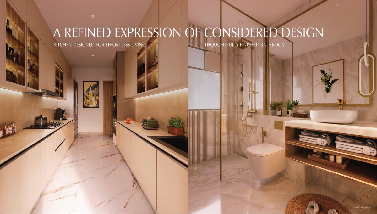 Hiranandani Bay Heights Apartment Interiors 3