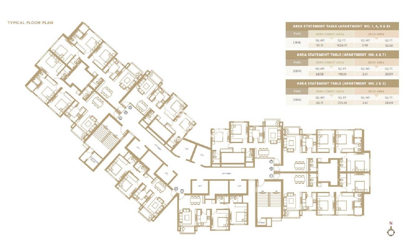 Hiranandani Castalia Kandivali Floor Plans
