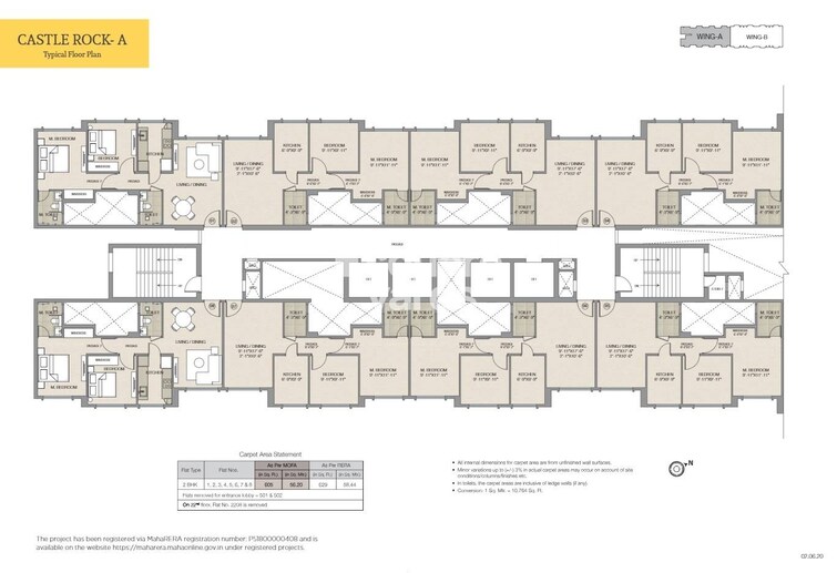 Hiranandani Castle Rock Floor Plans 1