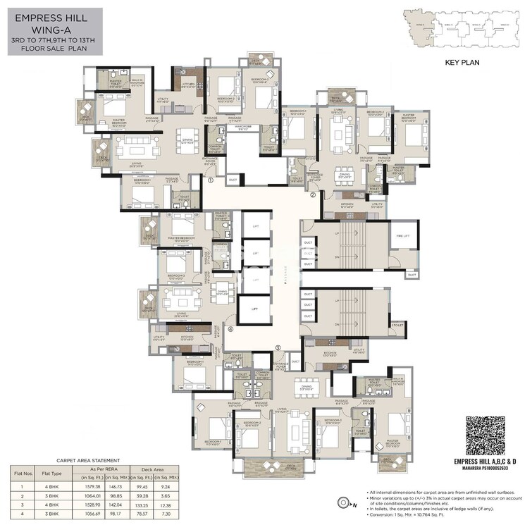 Hiranandani Empress Hill Floor Plans 1