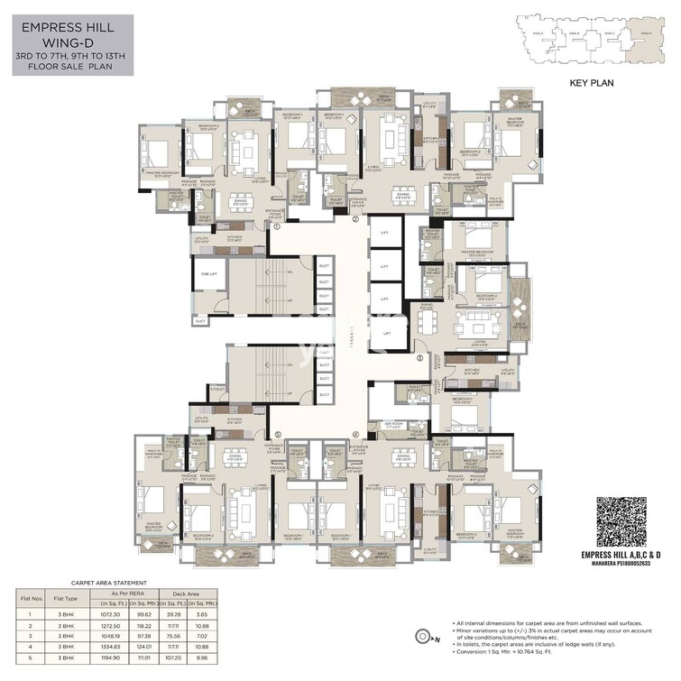 Hiranandani Empress Hill Floor Plans 2