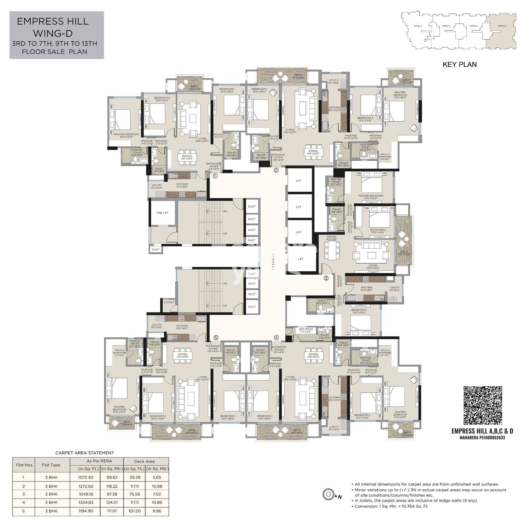 Hiranandani Empress Hill Floor Plans 2