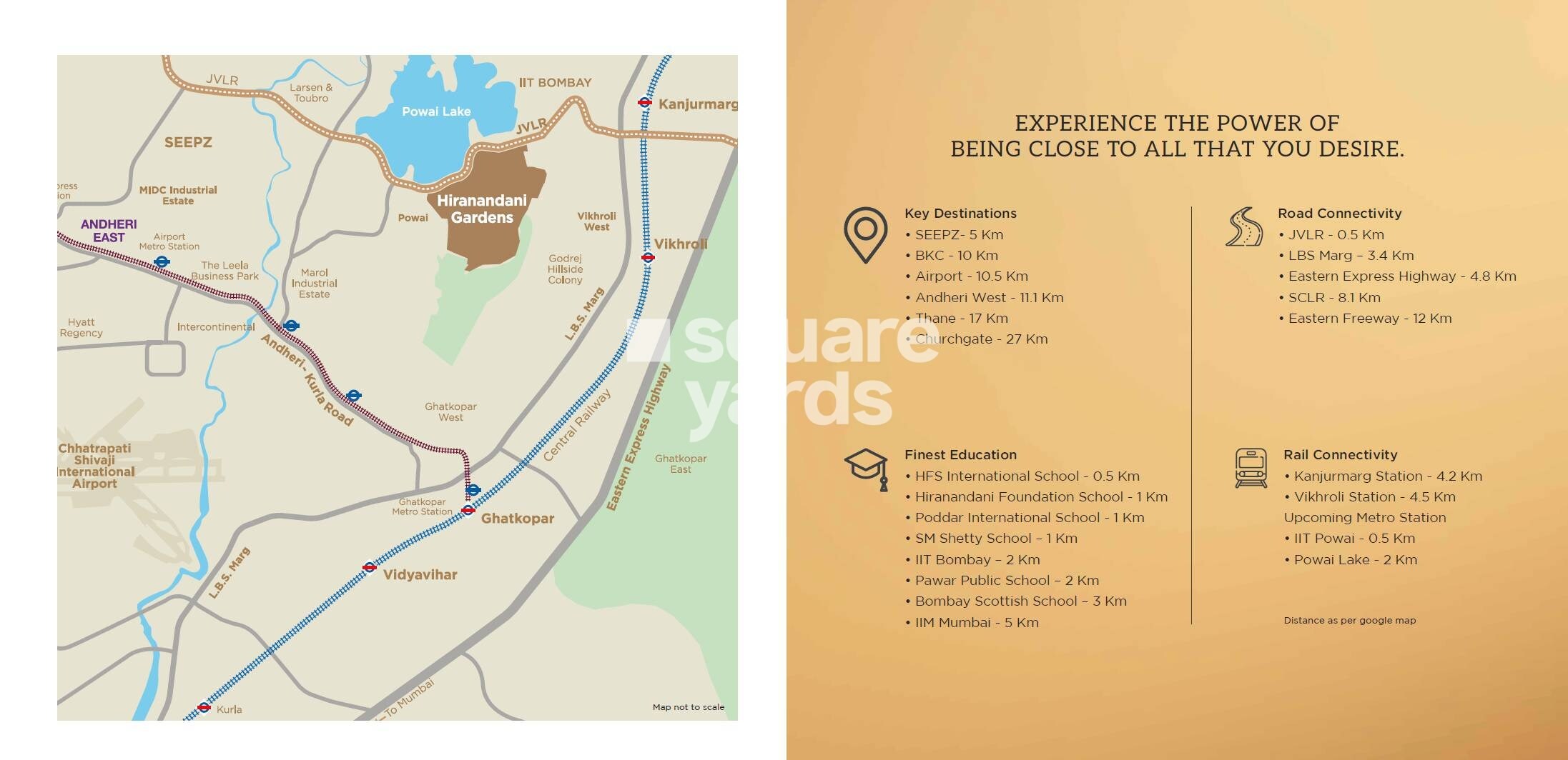 Hiranandani Empress Hill Location Image