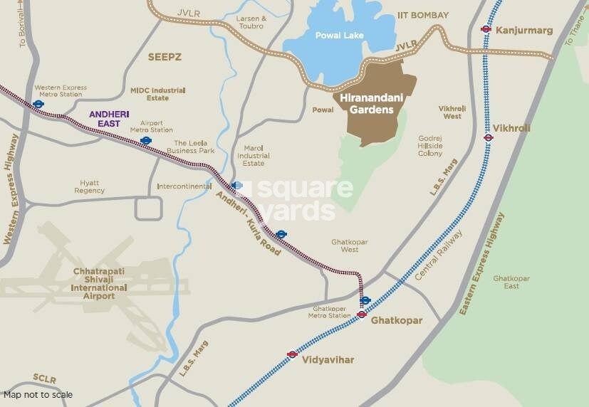 Hiranandani Fairmont Location Image