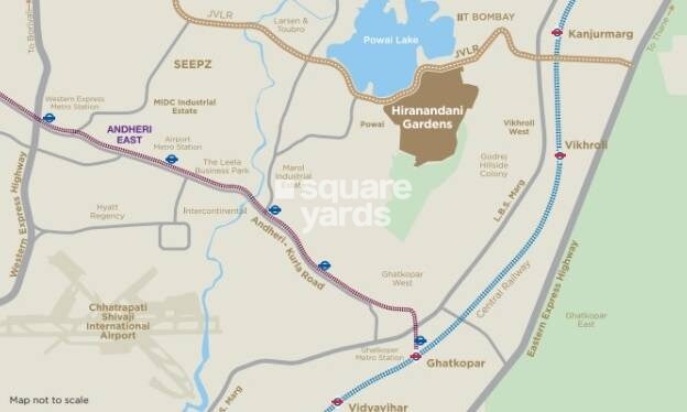 Hiranandani Garden Eden III Location Image