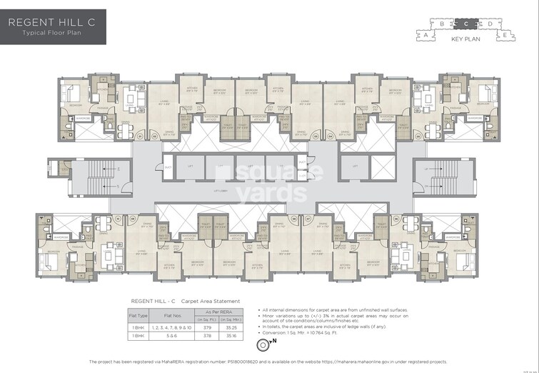 Hiranandani Gardens Floor Plans 2
