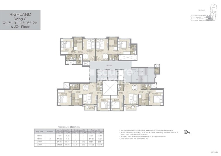Hiranandani Gardens Floor Plans 3