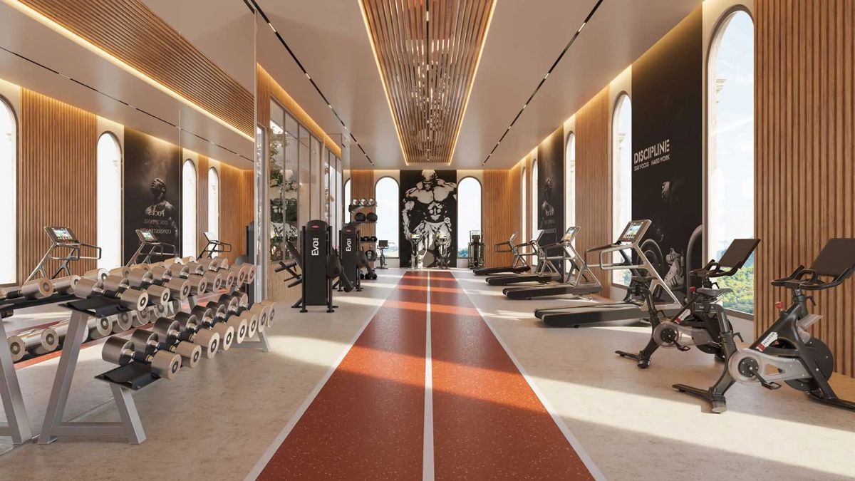 Hiranandani Gardens Rockside Gymnasium Image