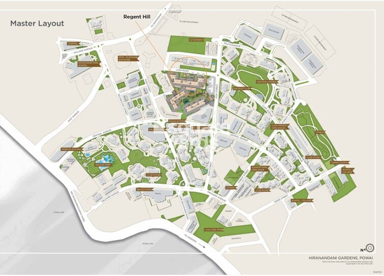Hiranandani Gardens Torino Master Plan Image