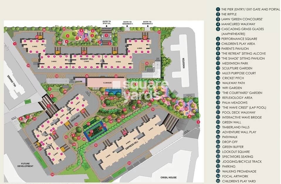 Hiranandani Highland Master Plan 1