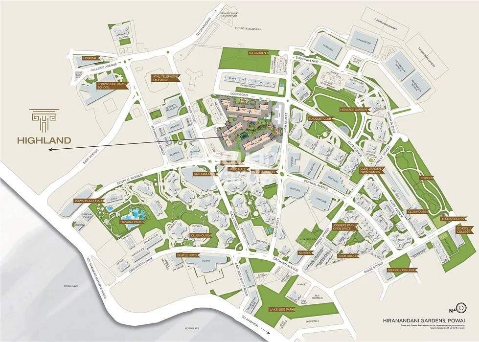Hiranandani Highland Master Plan 2