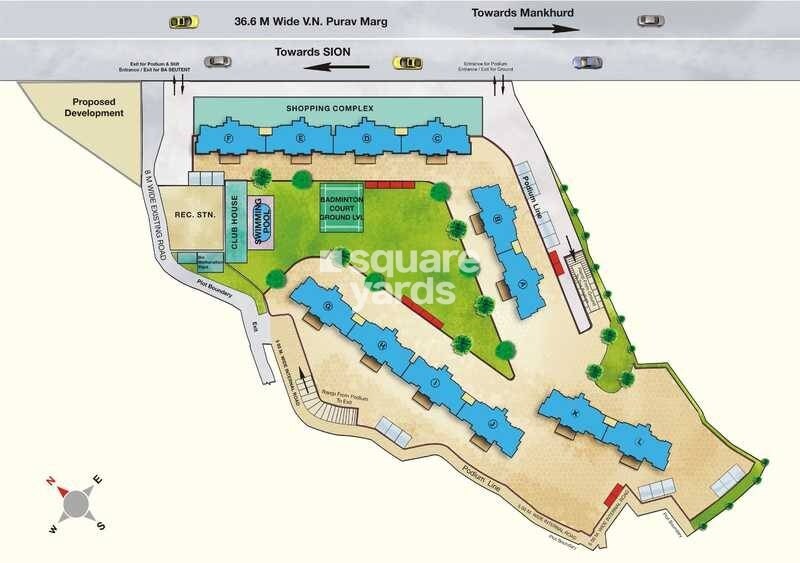 Hiranandani Maitri Park Master Plan Image