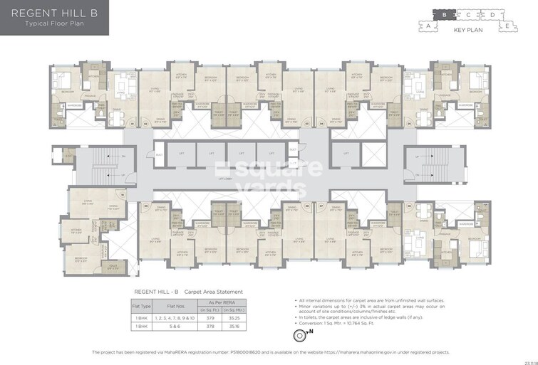 Hiranandani Regent Hill Floor Plans 1