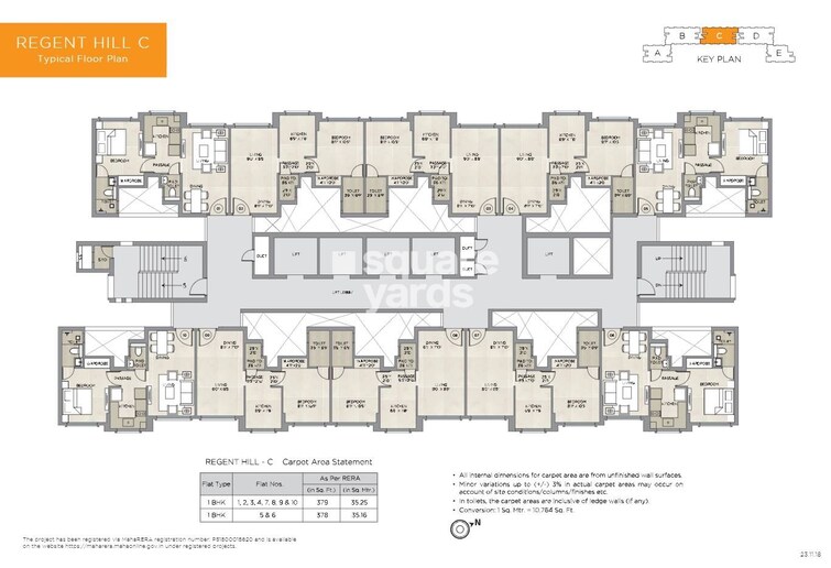 Hiranandani Regent Hill Floor Plans 2