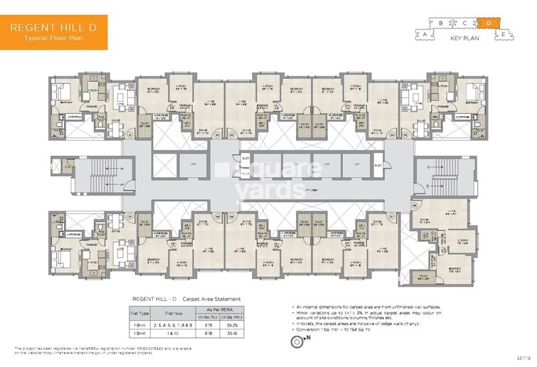 Hiranandani Regent Hill Floor Plans 3