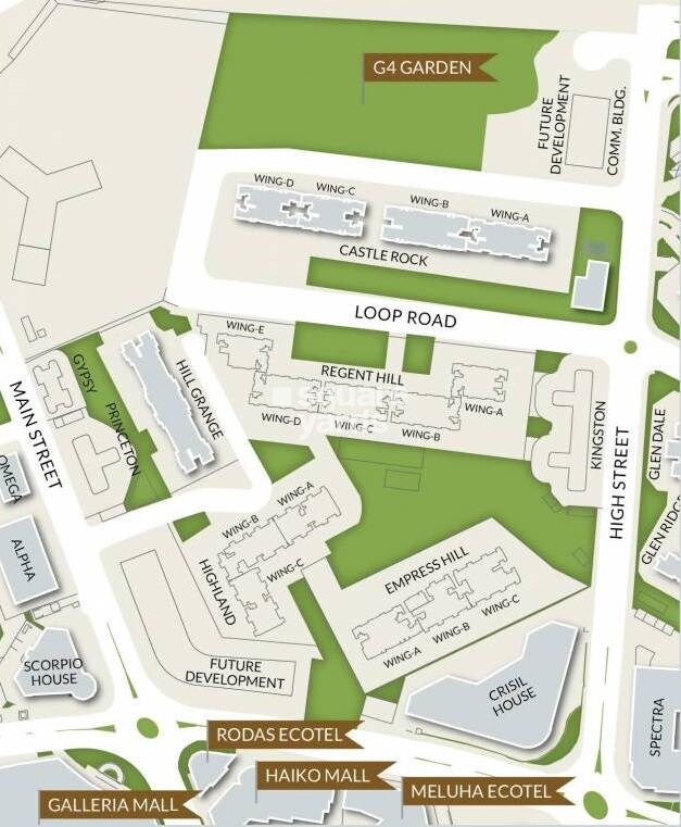 Hiranandani Regent Hill Master Plan 1