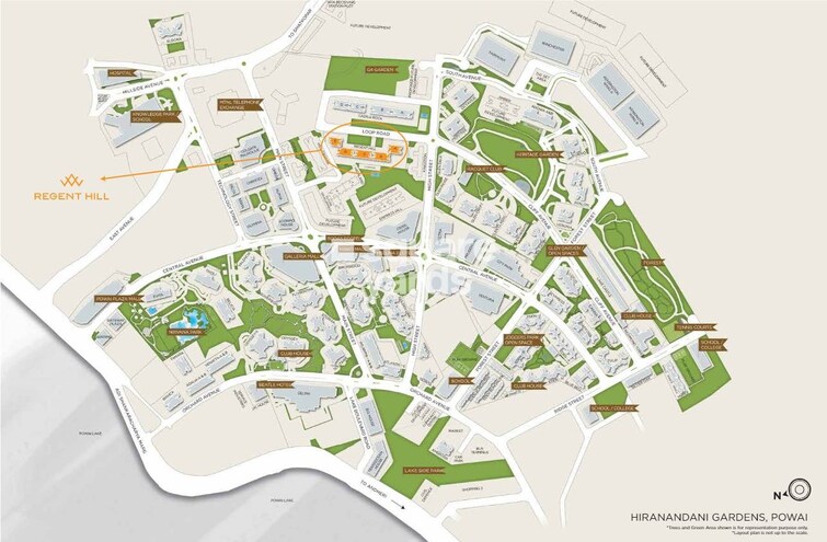 Hiranandani Regent Hill Master Plan Image 2