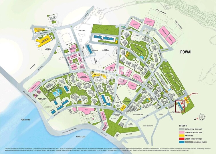 Hiranandani Zen Maple Master Plan Image