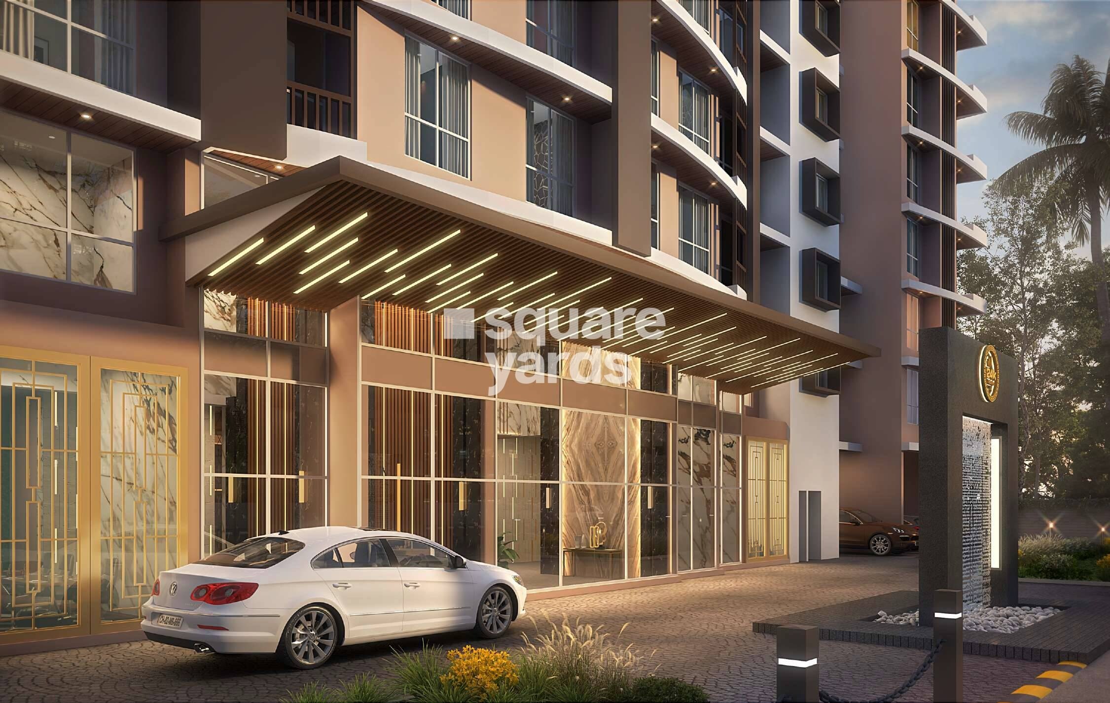 Hirani 24K Residencies Entrance View