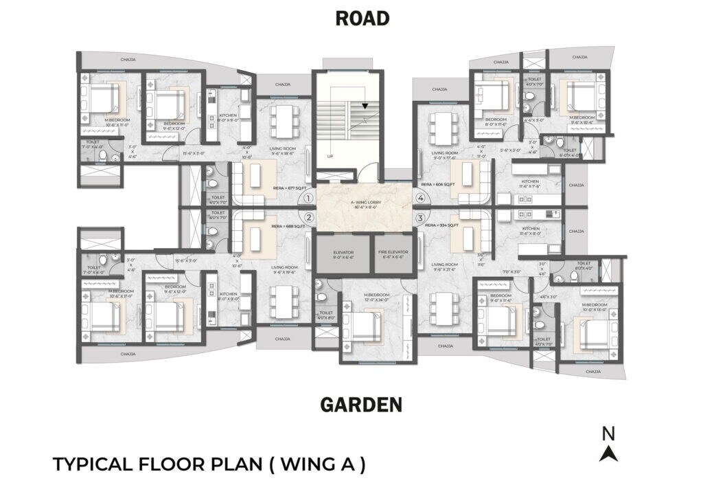 Hirani 24K Residencies Floor Plans 2
