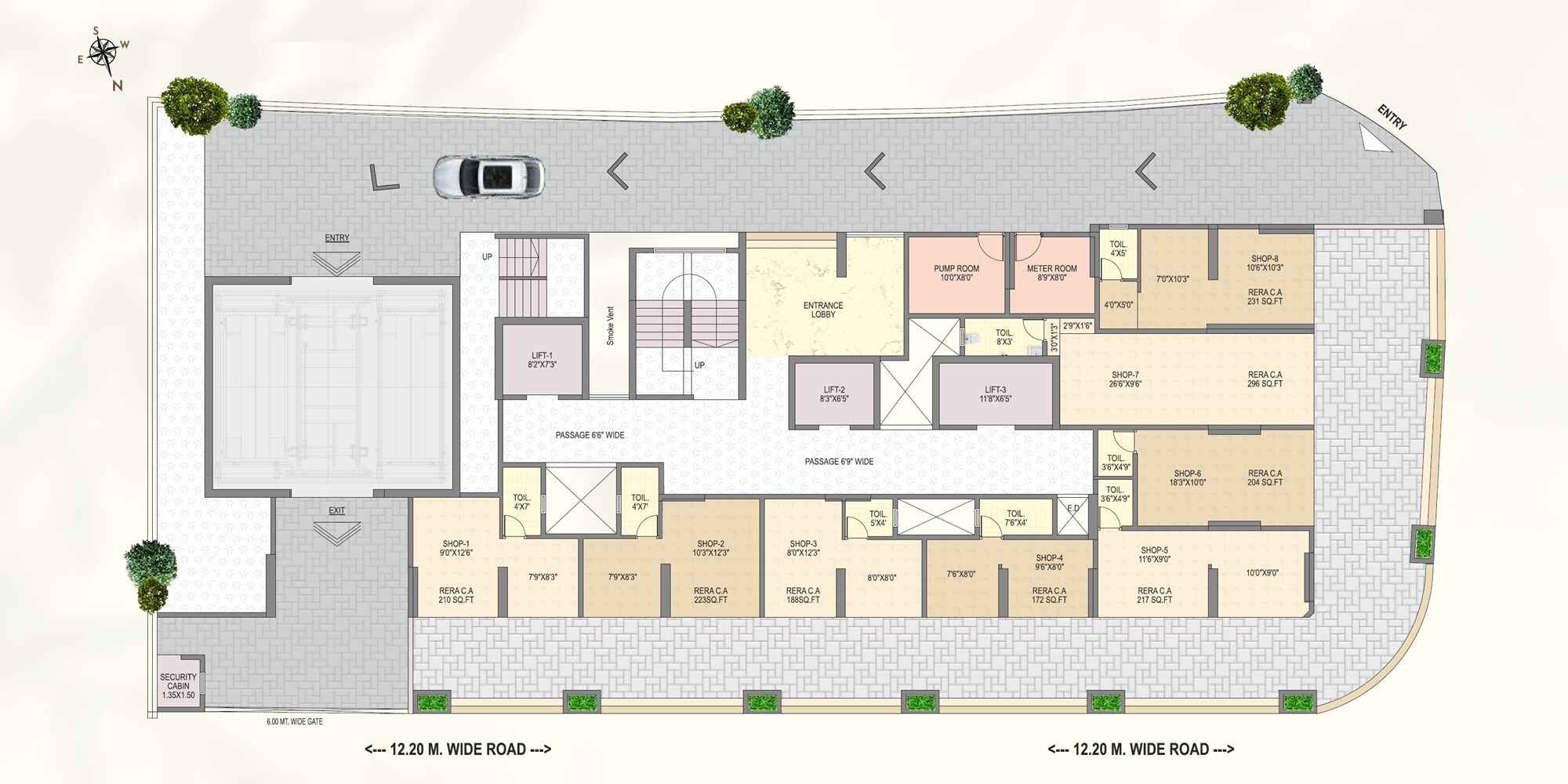 Hirani Om Sukhkarta Heights Master Plan 1