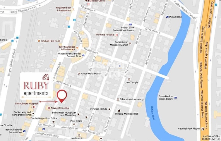 Hirani Ruby CHS Location Image