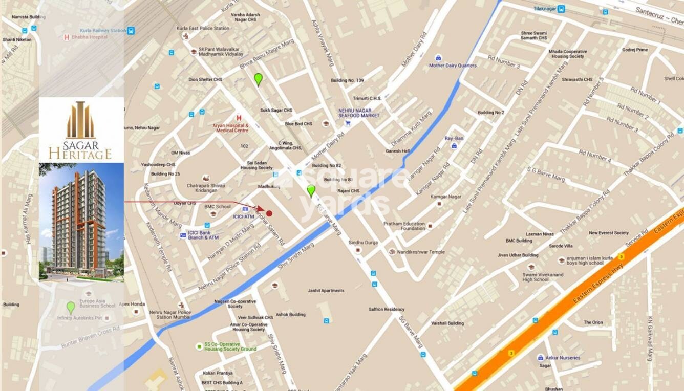 Hirani Sagar CHS Location Image