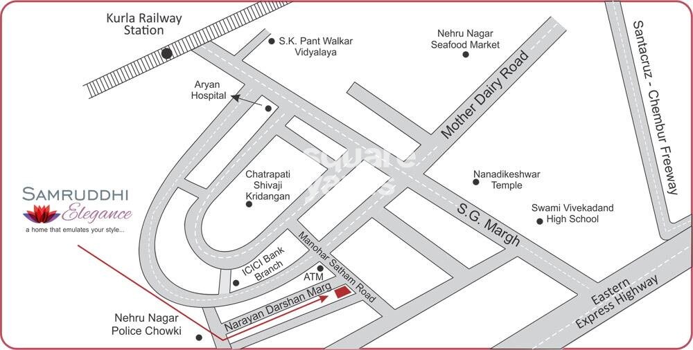 Hirani Samruddhi Elegance Location Image