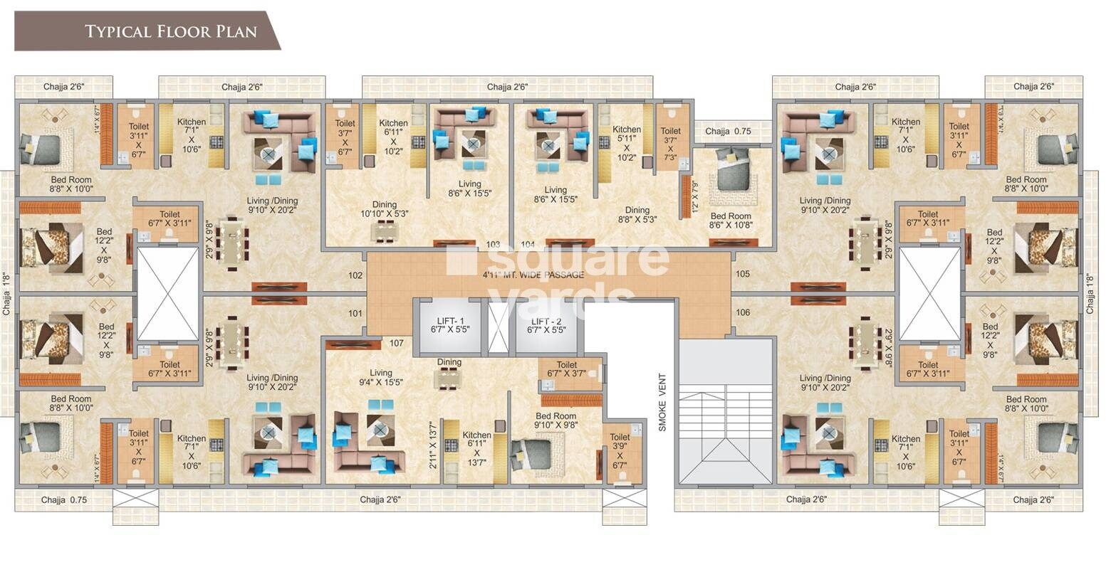 Hirani Shree Siddhi Bldg No 69 Floor Plans