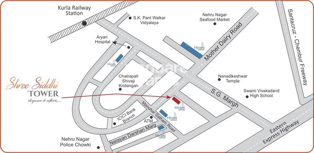 Hirani Shree Siddhi Bldg No 69 Location Image