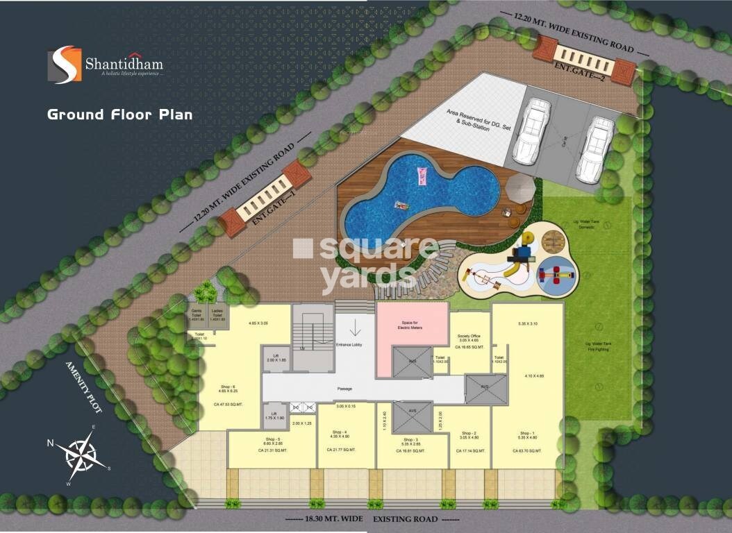 Hiranimanthan Kannamwar Nagar Shantidham CHSL Master Plan Image