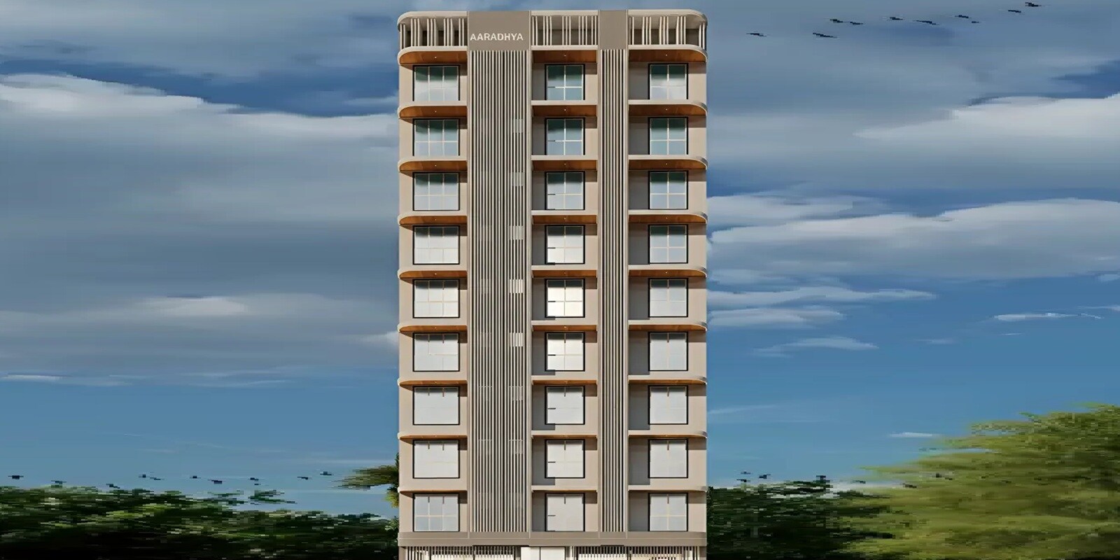 HK Aaradhya Tower Featured Image