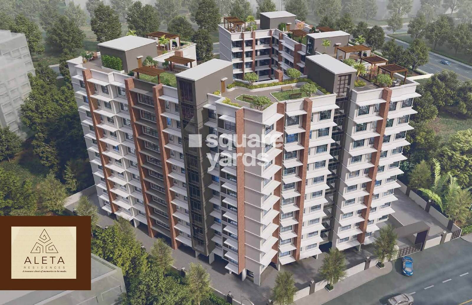 HK Pujara Aleta Residences Tower View 2